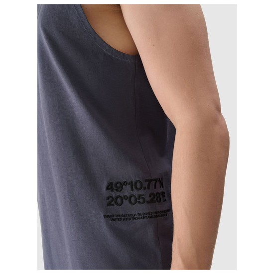 4F Ανδρική αμάνικη μπλούζα